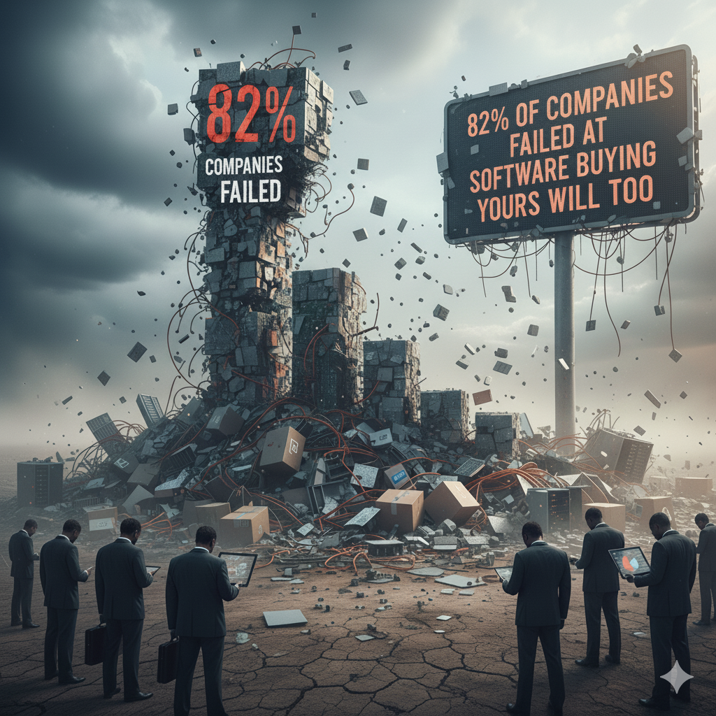82% of Companies Failed at Buying Software. Yours Will Too.