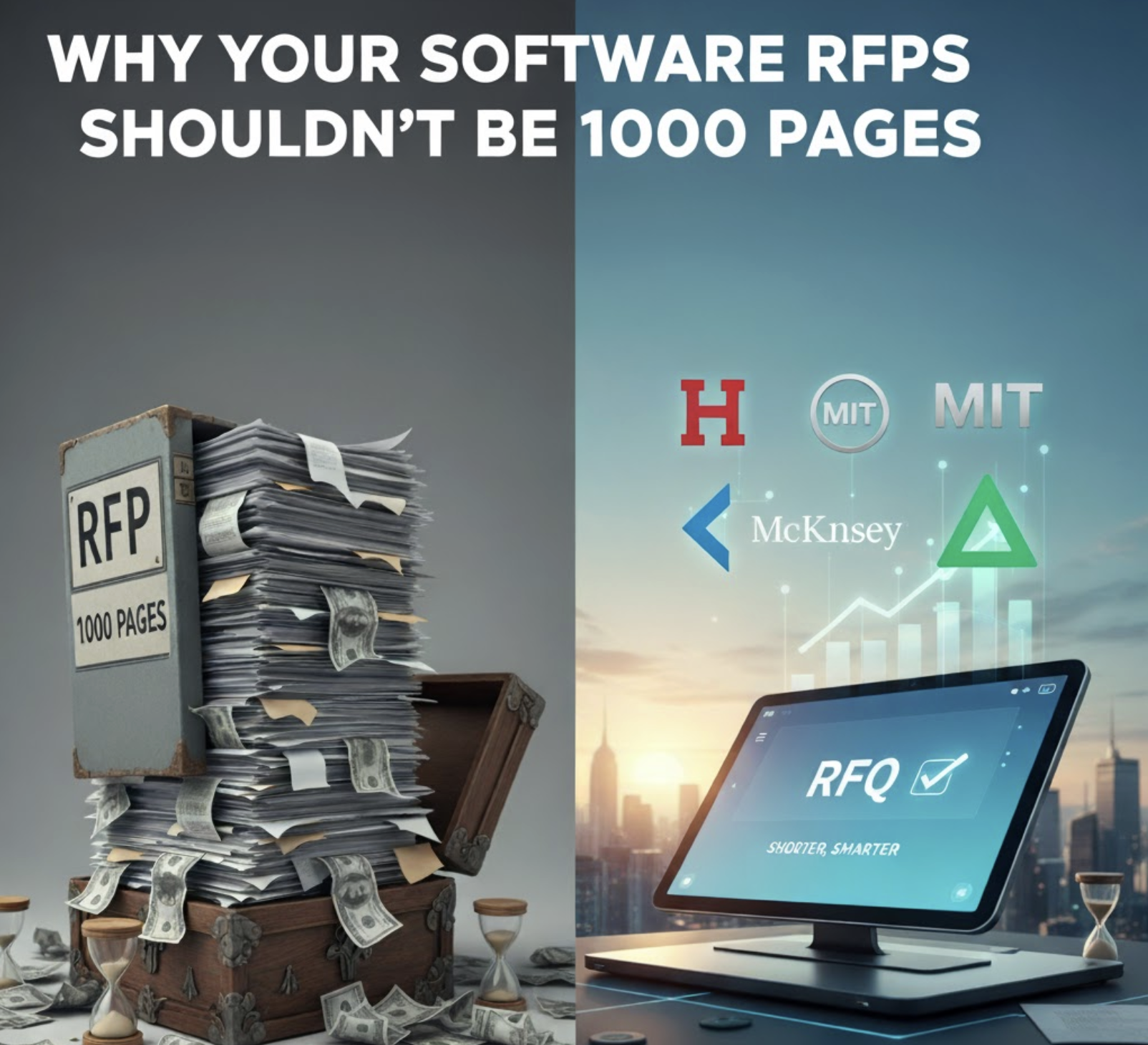 Why Your Software RFPs Shouldn't Be 1000 Pages